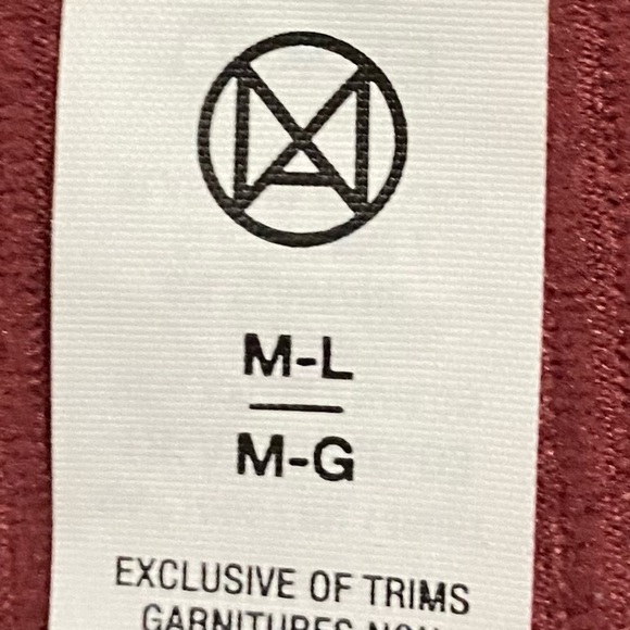 Rose Pink Ribbed Biker Shorts Women’s Size Medium Large - Picture 6 of 6